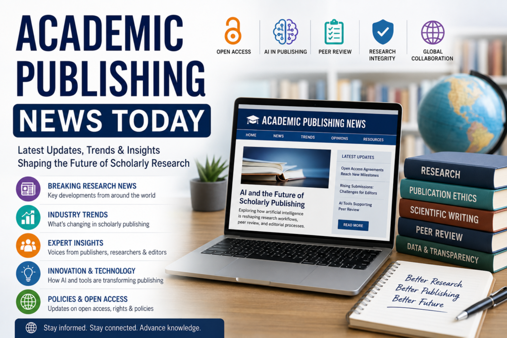 academic publishing news today