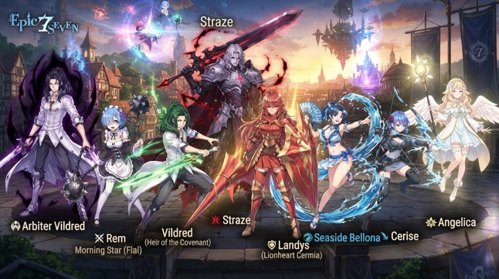 best epic seven characters